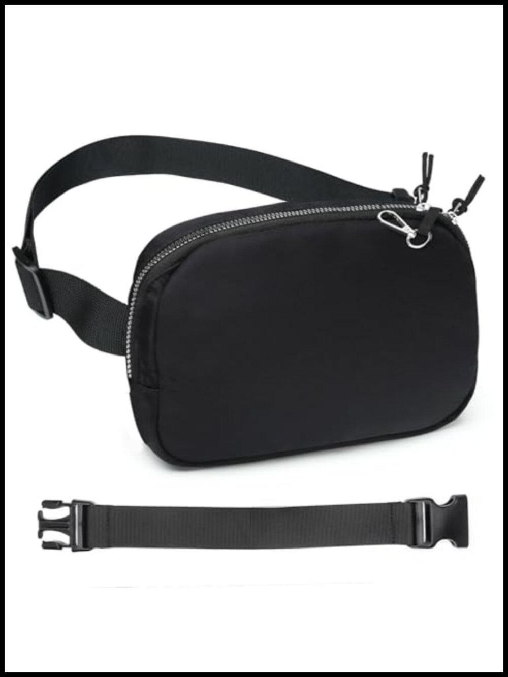 RFID Mini Belt Bag Waterproof Nylon Fanny Pack Crossbody Waist Pack